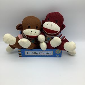 Cuddly Classics Sock Monkeys Dan Dee‎ New